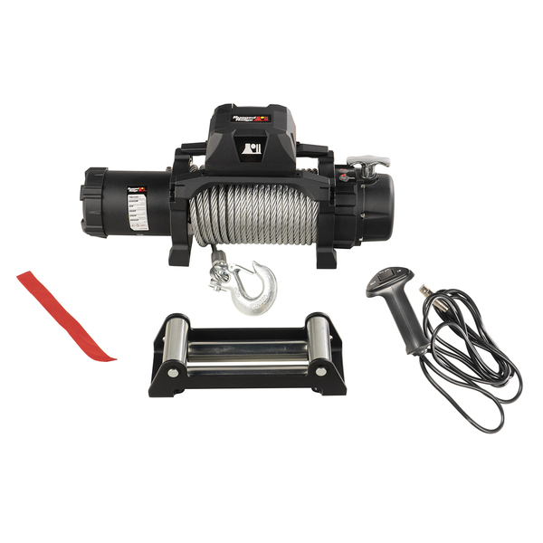 Rugged Ridge TREKKER C12.5 WINCH, 12,500LB CABLE WIRED 15100.24